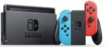 Nintendo Switch with Neon Blue and Neon Red Joy‑Con